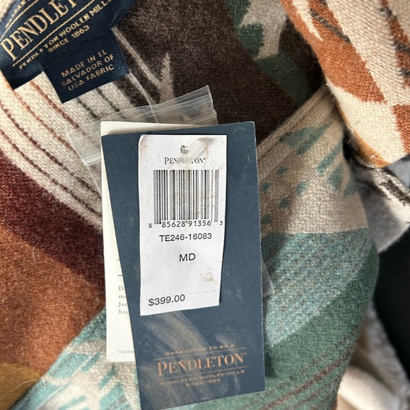 Pendleton Blanket Jacket wool Pacific Crest - Picture 8 of 8